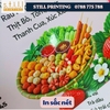 In menu Formex cán màng bóng tại Still Printing Bến Tre