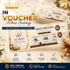 In voucher khai trương sang trọng, chuyên nghiệp cho Spas