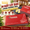 In giấy lót bàn cho nhà hàng, quán ăn tại Bến Tre