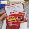 In Voucher Khuyến Mại Cán Màng Mờ 15x8cm – Phiếu Ưu Đãi, Phiếu Quà Tặng Theo Yêu Cầu