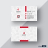 DT07 - Mẫu NameCard Tone Đỏ, Trắng
