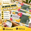 In Decal Nhựa Cán Màng Mờ Cho Mỹ Phẩm Tại Bến Tre