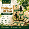 In đồng bộ tem nhãn – hộp giấy cho thương hiệu tại Bến Tre
