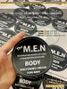 TEM DÁN DECAL CHO SHOP MỸ PHẨM - KEM DƯỠNG DA THE M.E.N