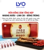 Viên đạm hồng sâm nhung hươu linh chi Daedong - Korea Red Ginseng Capsule Premium 60 - 120 viên