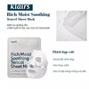 Mặt nạ dưỡng ẩm Klairs Rich Moist Soothing Tencel Sheet Mask 25ml