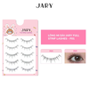 Lông Mi Giả Gân Trong Cao Cấp Jary Full Strip Lashes Mỏng Nhẹ Tự Nhiên Hàn Quốc