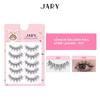 Lông Mi Giả Gân Trong Cao Cấp Jary Full Strip Lashes Mỏng Nhẹ Tự Nhiên Hàn Quốc
