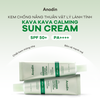 Kem Chống Nắng Nâng Tone Cho Da Dầu, Nhạy Cảm Anodin Kava Kava Calming Sun Cream Hàn Quốc 50ml
