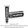 Kem đánh răng Marvis Toothpaste - Thơm miệng, Làm trắng răng 85ml-75ml.