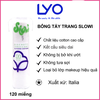 Bông tẩy trang Slowi Ý 120 miếng