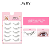 Lông Mi Giả Gân Trong Cao Cấp Jary Full Strip Lashes Mỏng Nhẹ Tự Nhiên Hàn Quốc