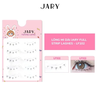 Lông Mi Giả Gân Trong Cao Cấp Jary Full Strip Lashes Mỏng Nhẹ Tự Nhiên Hàn Quốc