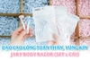 Set 3 Dao Cạo Lông Mày Jary Eyebrow Razor Hàn Quốc