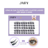 Hộp Nhựa 5 Hàng Lông Mi Cụm Tự Nhiên, Đa Phong Cách Jary Cluster Lashes Hàn Quốc