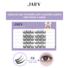 Hộp Nhựa 5 Hàng Lông Mi Cụm Tự Nhiên, Đa Phong Cách Jary Cluster Lashes Hàn Quốc