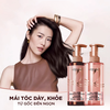 Bộ Đôi Dầu Gội - Xả Giảm Gãy Rụng Tóc, Giúp Tóc Chắc Khoẻ L'Oréal Paris Full Resist Pháp 440ml