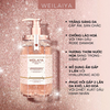 Sữa tắm nước hoa Weilaiya chiết suất cánh hoa hồng , hoa trà Weilaiya Damask 450ml