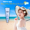 Kem chống nắng nâng tông PrettySkin kim cương Diamond Pure Pink Tone-up Sun Cream 50ml