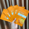 Mặt Nạ Dưỡng Trắng Da Vitamin C Prettyskin pretty skin The Pure Jeju Tangerine VITA C Mask Sheet 25ml