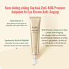 Kem Mắt AHC Ageless Real Eye Cream For Face & AHC Premier Ampoule In Eye Cream12ml 30ml 40ml Hàn Quốc