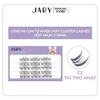 Hộp Nhựa 5 Hàng Lông Mi Cụm Tự Nhiên, Đa Phong Cách Jary Cluster Lashes Hàn Quốc
