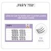 Hộp Nhựa 5 Hàng Lông Mi Cụm Tự Nhiên, Đa Phong Cách Jary Cluster Lashes Hàn Quốc