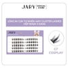 Hộp Nhựa 5 Hàng Lông Mi Cụm Tự Nhiên, Đa Phong Cách Jary Cluster Lashes Hàn Quốc