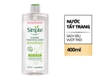 Nước Tẩy Trang Simple Micellar Cleansing Water 200ml 400ml