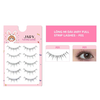 Lông Mi Giả Gân Trong Cao Cấp Jary Full Strip Lashes Mỏng Nhẹ Tự Nhiên Hàn Quốc