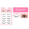 Lông Mi Giả Gân Trong Cao Cấp Jary Full Strip Lashes Mỏng Nhẹ Tự Nhiên Hàn Quốc
