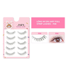 Lông Mi Giả Gân Trong Cao Cấp Jary Full Strip Lashes Mỏng Nhẹ Tự Nhiên Hàn Quốc