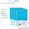 b522 - Mặt Nạ Cấp Ẩm, Dưỡng Trắng & Làm Dịu Da Co & K'lear Kombucha B5 + HA Sheet Mask Hàn Quốc 25ml