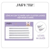 Hộp Nhựa 5 Hàng Lông Mi Cụm Tự Nhiên, Đa Phong Cách Jary Cluster Lashes Hàn Quốc