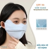 e602 - Khẩu trang chống tia UV- Proof Mask 1 lớp, có gọng, chất vải lụa mềm mịn thoáng mát chống nắng hiệu quả