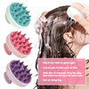 e415 - Lược Gội Đầu Jary Scalp Massaging Shampoo Brush (Màu Hồng/ Màu Xanh/ Màu Tím)