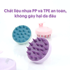 e415 - Lược Gội Đầu Jary Scalp Massaging Shampoo Brush (Màu Hồng/ Màu Xanh/ Màu Tím)