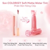 e947 - Son tint lì COLORKEY Watery Tint Nhẹ Môi, Không Dính, Lâu Trôi, Dưỡng Ẩm 2.5g LYO