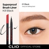 f120 - Bút Dạ Kẻ Mắt CLIO Superproof Brush Liner Kill 0.55ml Nét Siêu Mảnh Dễ Kẻ LYO