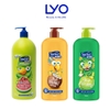 f209 - Sữa tắm gội trẻ em Suave Kids 3 trong 1 700ml (Hương Táo/Dưa Hấu/Dừa) LYO