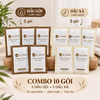 f492 - Combo 10 Gói Dầu Gội + Xả Collagen Hỗ Trợ Phục Hồi Tóc Hư Tổn Hương Trà Xanh Meilandi 10ml