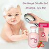 b515 -  Sữa Tắm Gội Gấu Dâu Voudioty Strawberry Scent Baby 2in1 Hair And Body Wash 300ml