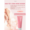 e473 - Kem Tẩy Lông Hương Hoa Hồng Whisis Rose Hair Removal Cream 150g