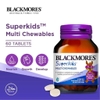 Kẹo bổ sung dinh dưỡng cho trẻ em Blackmores Super Kids Multi Chewables 60 viên LYO
