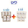 f492 - Combo 10 Gói Dầu Gội + Xả Collagen Hỗ Trợ Phục Hồi Tóc Hư Tổn Hương Trà Xanh Meilandi 10ml