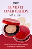 Phấn Nước Che Phủ & Bắt Sáng Espoir Be Velvet Cover Cushion/Be Glow Volume Cushion Flash Glow Edition SPF42 PA+++ 13grx2