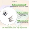 Lông Mi Cụm Cao Cấp Có Sẵn Keo Jary Pro Cluster Lashes Full Box Hộp Nhựa 6 Hàng