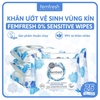 Khăn Ướt Vệ Sinh Vùng Kín Phái Nữ Cao Cấp Hằng Ngày Femfresh Intimate Skincare Daily Wipes Anh Quốc