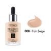 Kem Nền Catrice HD Liquid Coverage Foundation Last Upto 24h 30ml