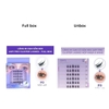 Lông Mi Cụm Cao Cấp Có Sẵn Keo Jary Pro Cluster Lashes Full Box Hộp Nhựa 6 Hàng